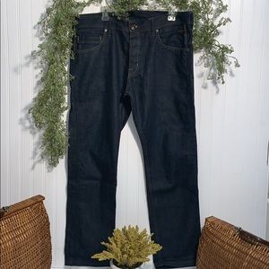 H&M &Denim Straight Leg Dark Wash Jeans